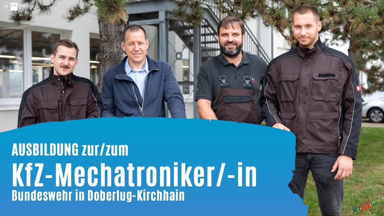 Ausbildung als KFZ-Mechatroniker/-in bei der Bundeswehr in Doberlug-Kirchhain