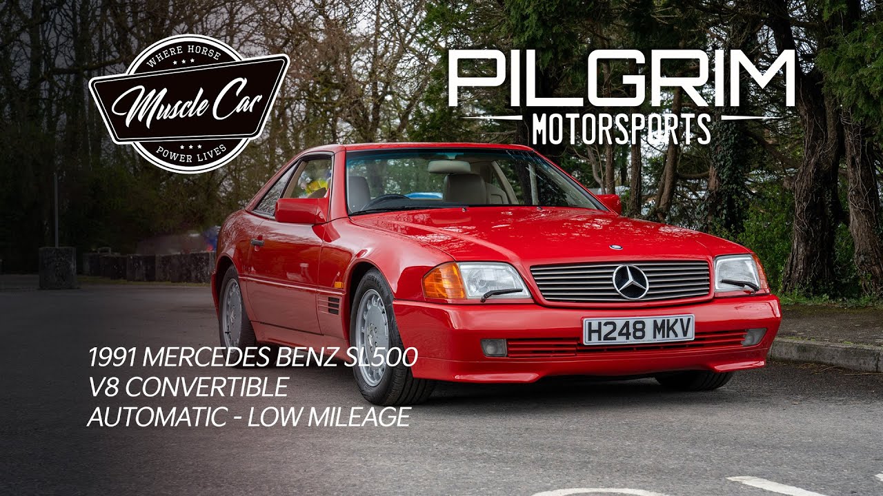 Mercedes SL500 R129 inside and out video