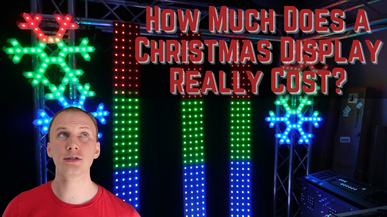 How Much Does it Cost to Build an Animated Christmas Light Display?
