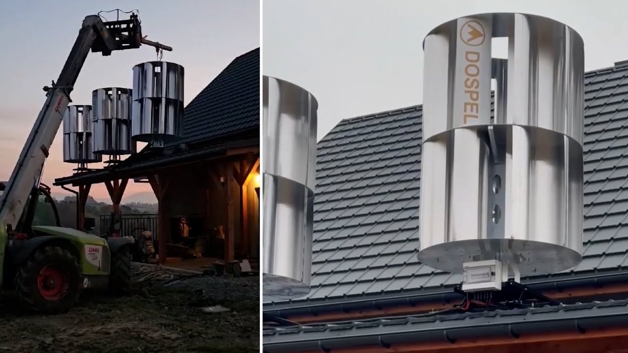 Kolejne udane instalacje turbiny wiatrowej Dospel Dragon! 💪🔧