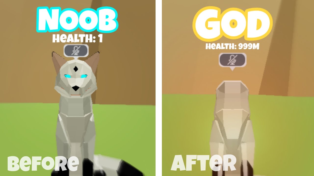 How to have *INFINITY HEALTH* in Main Map - Animal Simulator (Roblox)