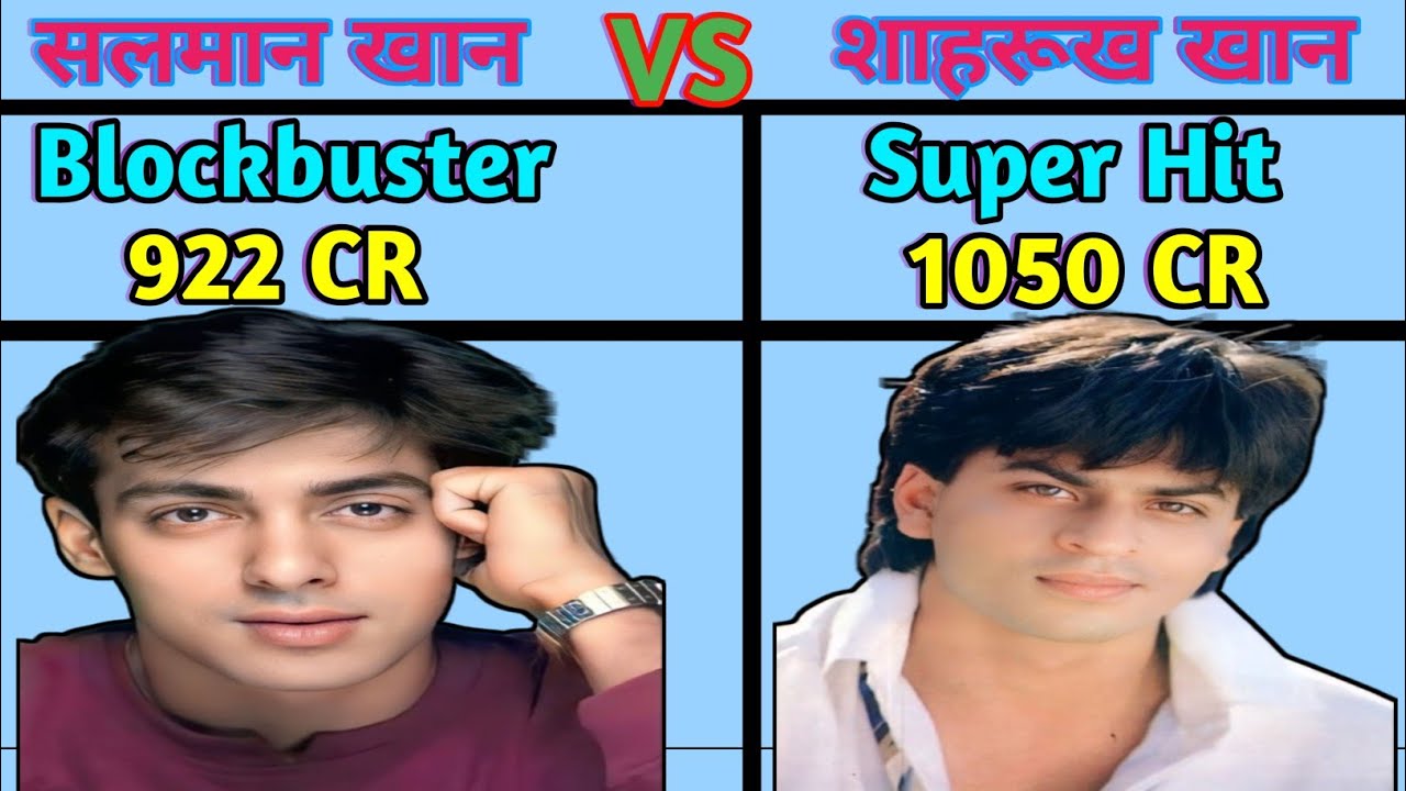 Salman Khan vs Shahrukh Khan – किसने दिए ज़्यादा Superhit? ROI, Blockbuster और Stardom की असली जंग!