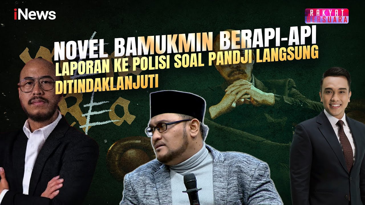 Laporkan Pandji Prawigaksono, Novel Berapi-api Klaim Laporannya Langsung Ditindaklanjuti Polisi