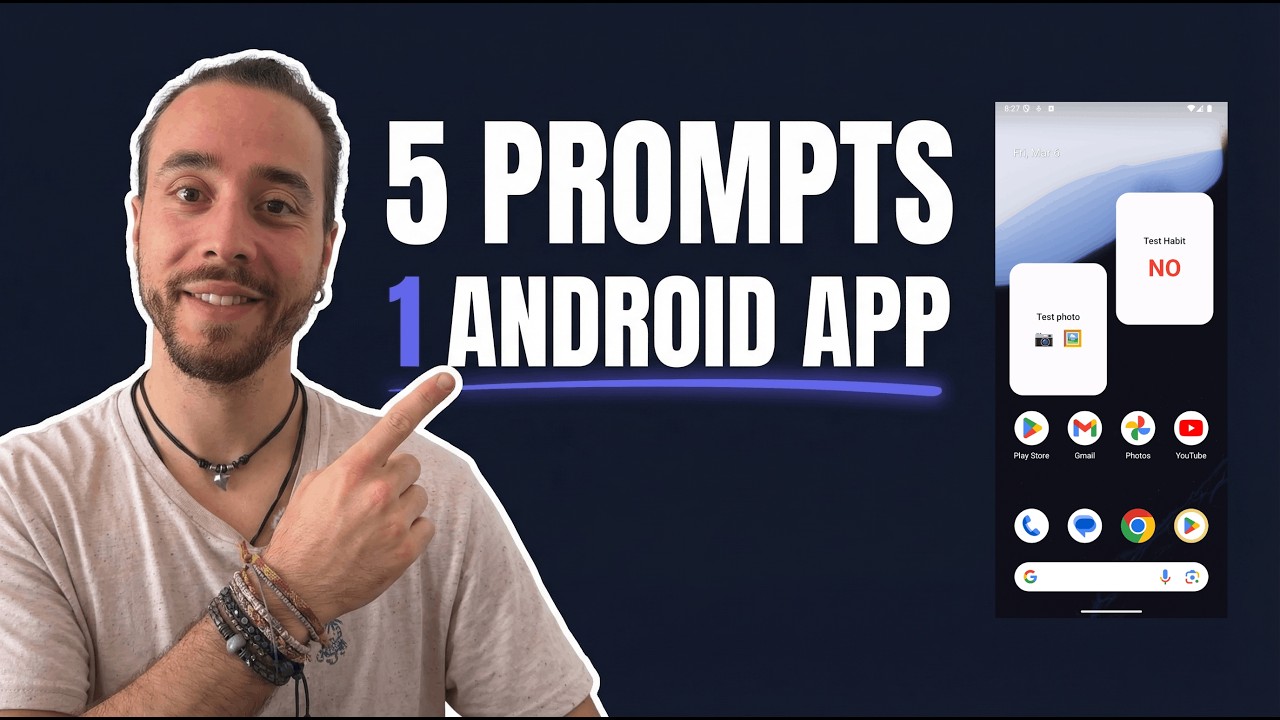 The 5 Prompts That Built My Android App (No Kotlin)