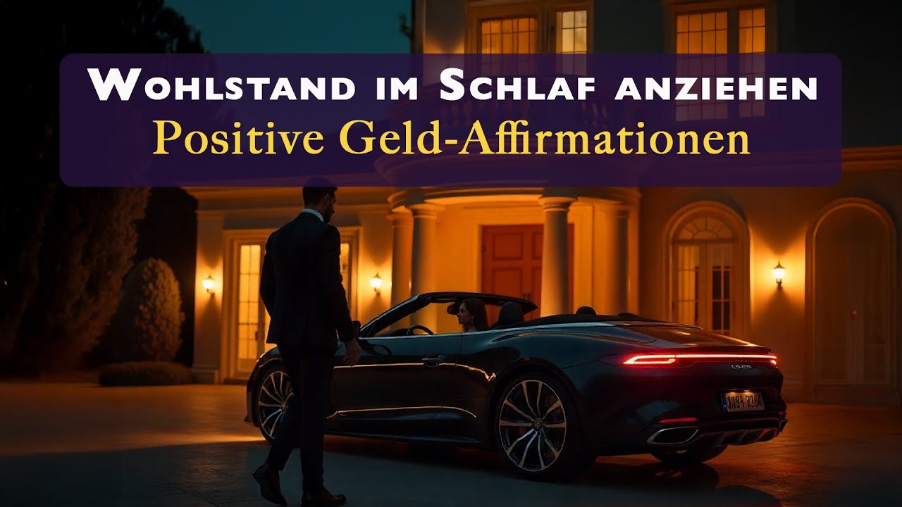 Manifestiere Geld im Schlaf ✨ G&ouml;ttliche Frequenzen & positive Geld-Affirmationen