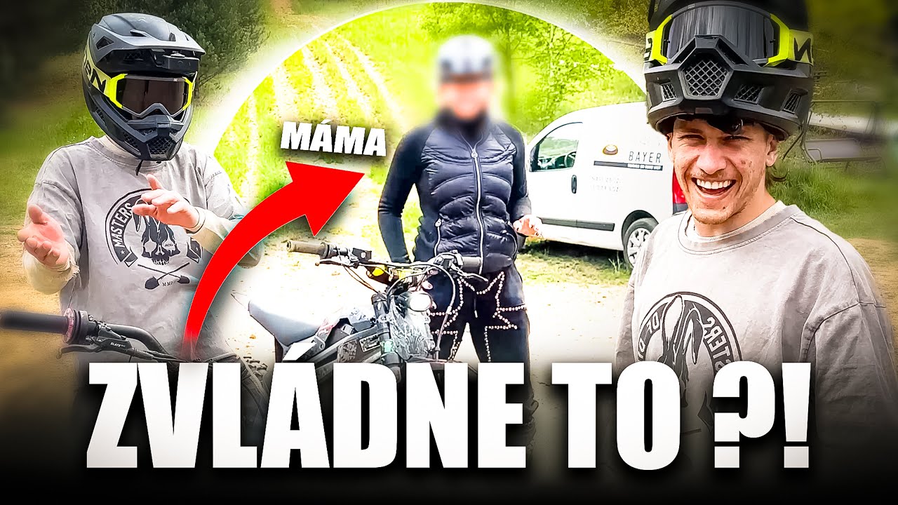 VZAL JSEM MAMU NA MOTORKU🥵🤩