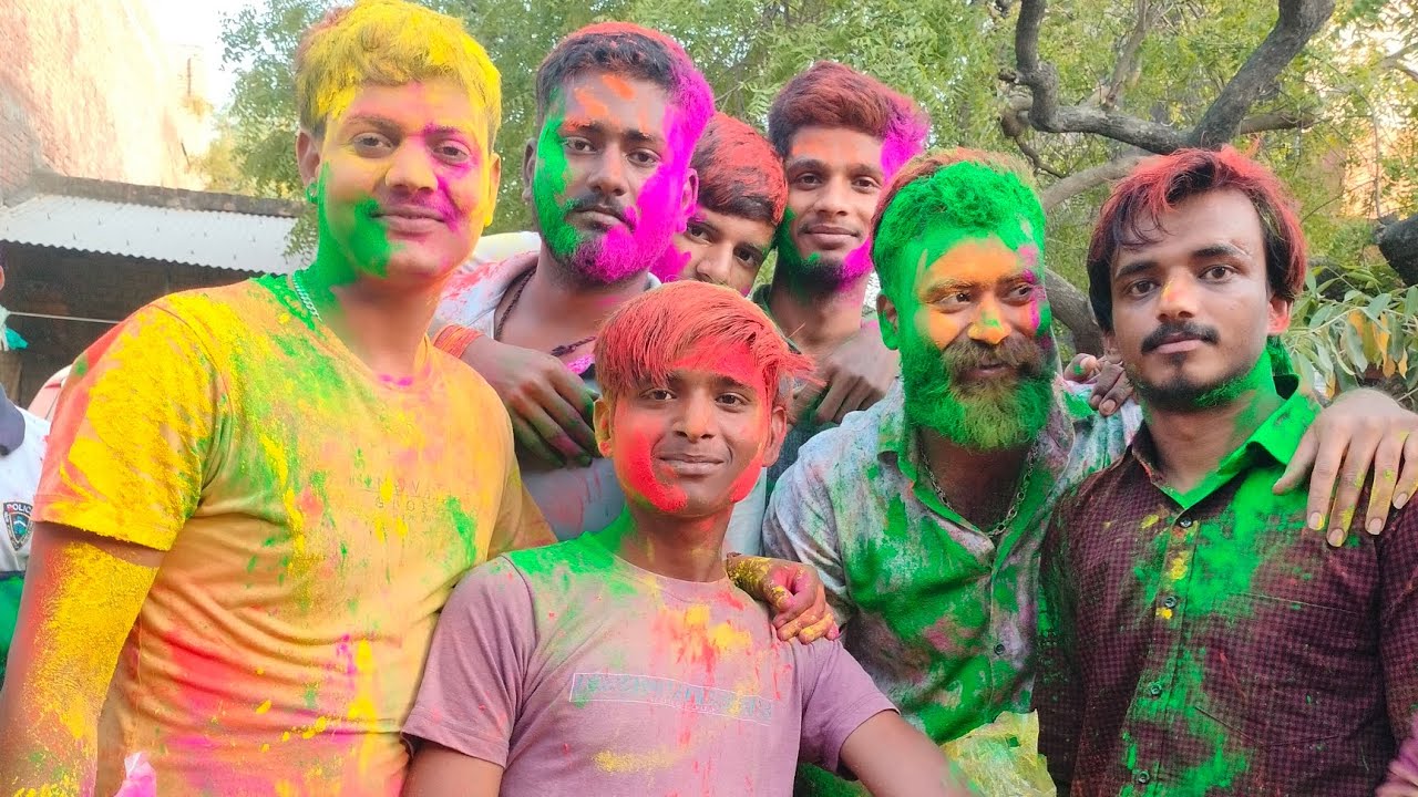 #new#trending vlog holi milan samaroh #
