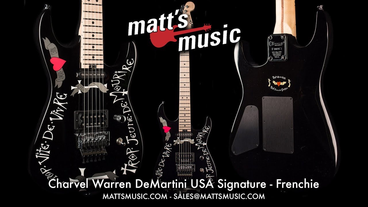 Matt's Music - Charvel Warren DeMartini USA Signature Frenchie - Joe Sprunt