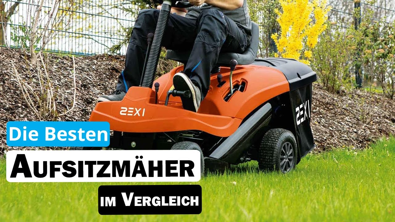 Besten Aufsitzmäher im Vergleich | Top 5 Aufsitzmäher Test