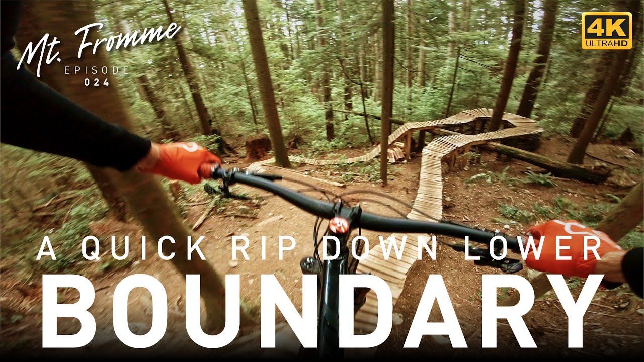Lower Boundary is Old School Tech - MTB Riding Mt. Fromme Classic Trail