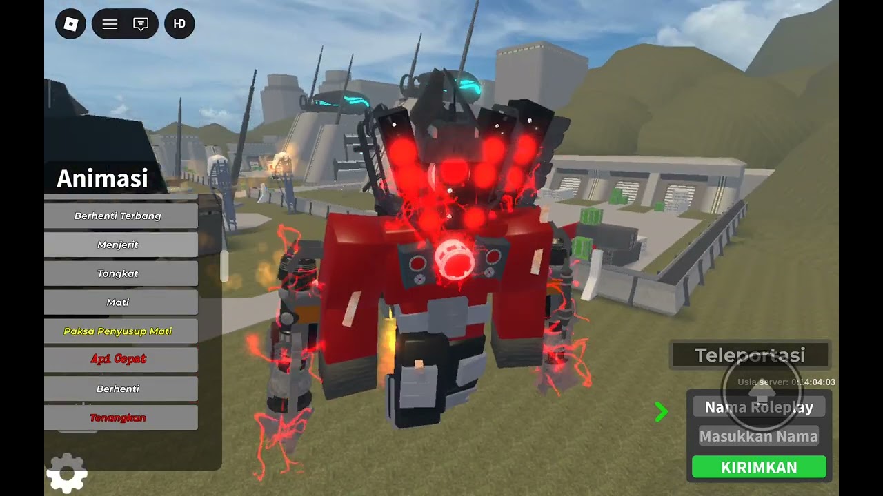 Titan speker man help Titan kamera man  