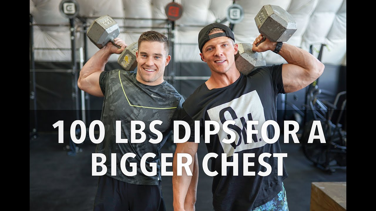 100 LBS DIPS FOR A BIGGER CHEST | BUILDING GREATNESS 05