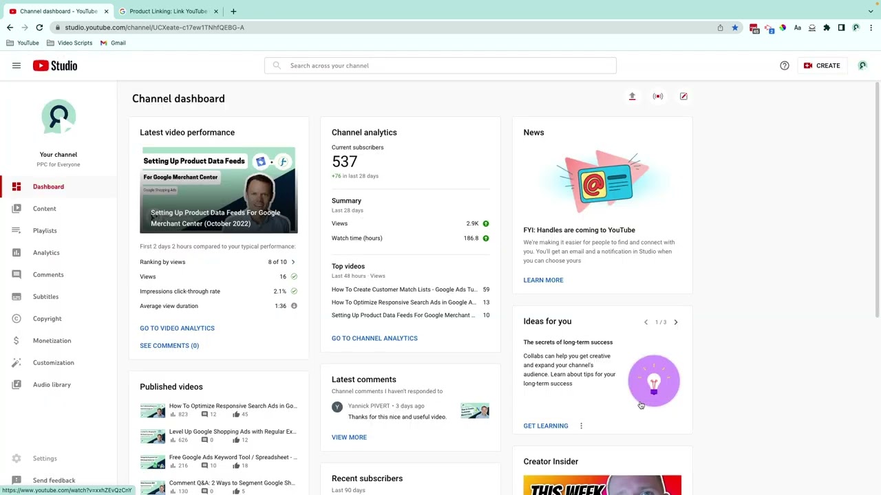 How to Link Your YouTube Channel to Your Google Ads Account in Less Than 2 Minutes