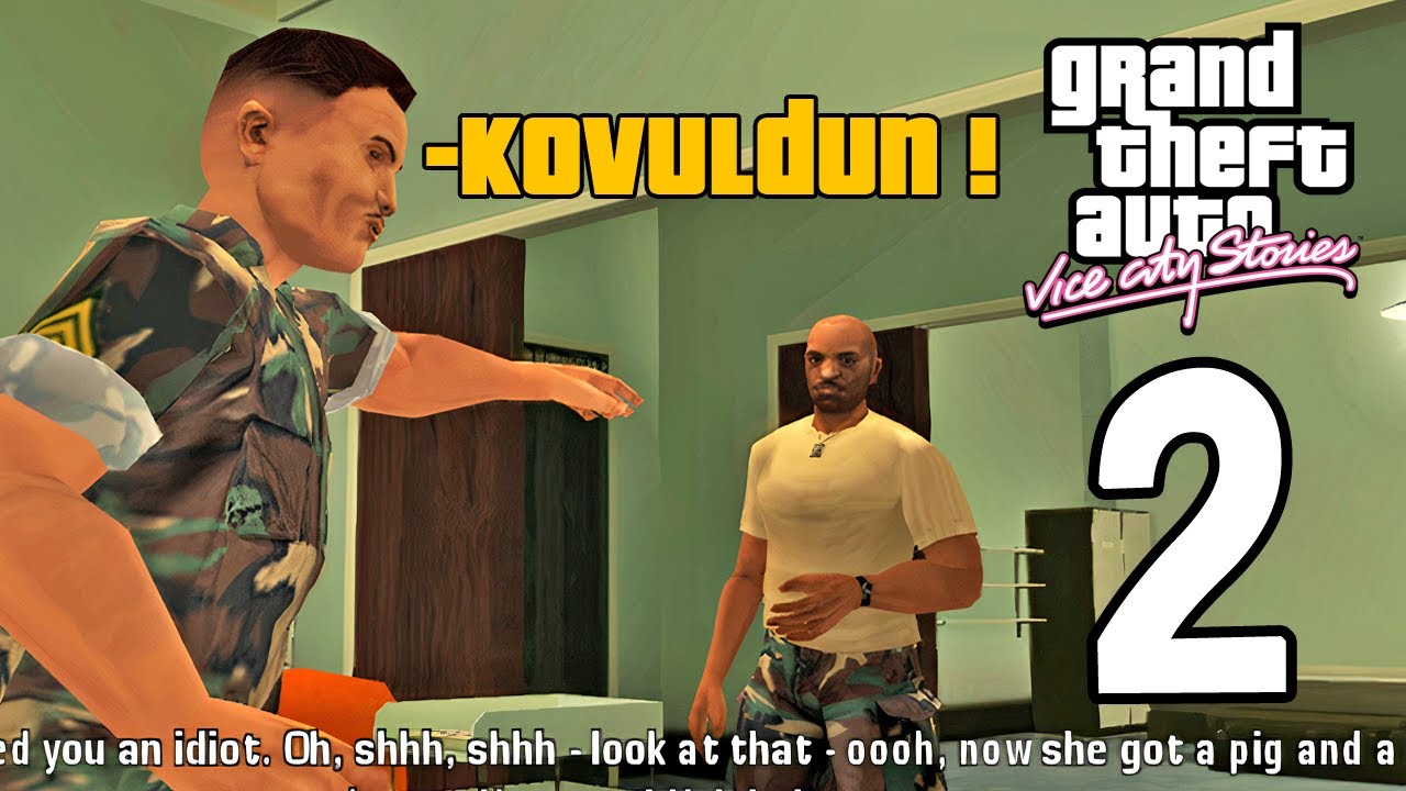 GTA VICE CITY STORIES BÖLÜM 2 - ASKERDEN KOVULDUK !