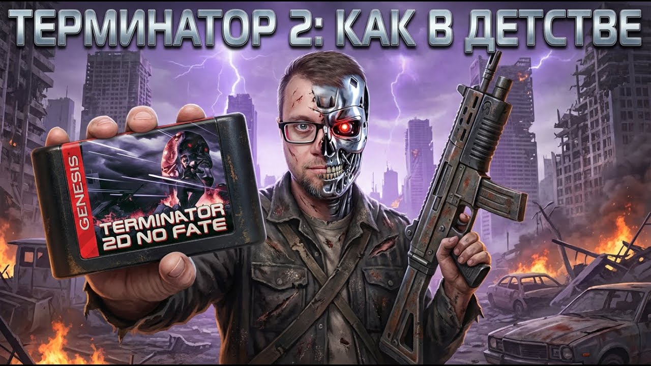 И ВОССТАЛИ МАШИНЫ ИЗ ПЕПЛА ЯДЕРНОГО ОГНЯ  - Terminator 2D NO FATE - СТРИМ