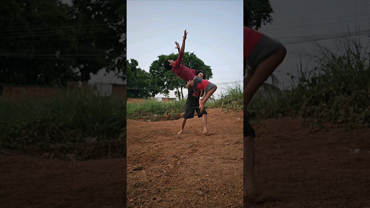 Ensinar saltos mortais &eacute; minha paix&atilde;o! #aprendendo #capoeira #Aprendendoparkourdozero #noflowvlog