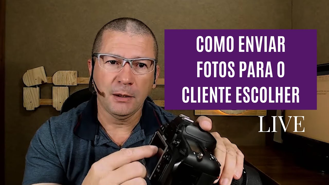 Como Enviar Fotos para o Cliente Escolher