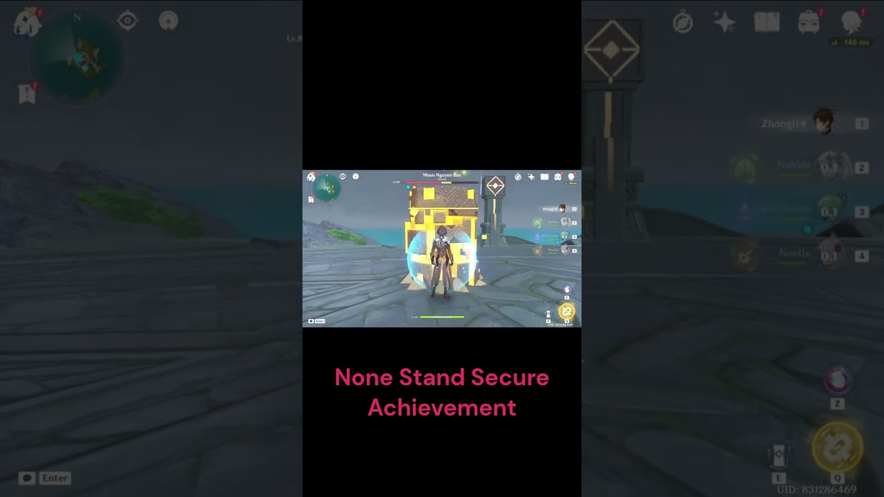 Genshin Impact | None Stand Secure Achievement | Rain funny idea