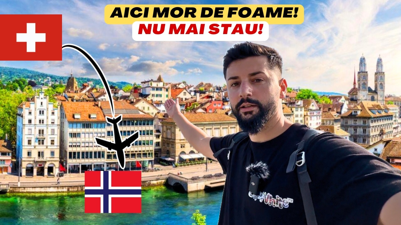 SOCAT de PRETURILE din Zürich, Elvetia🇨🇭 Am plecat în NORVEGIA 🇳🇴