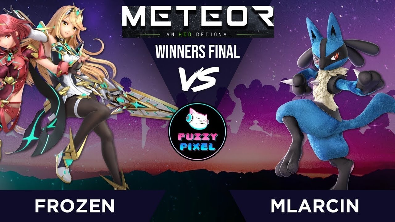 Frozen (Pyra/Mythra, Mewtwo) vs Mlarcin (Lucario) - Winners Final - METEOR 4