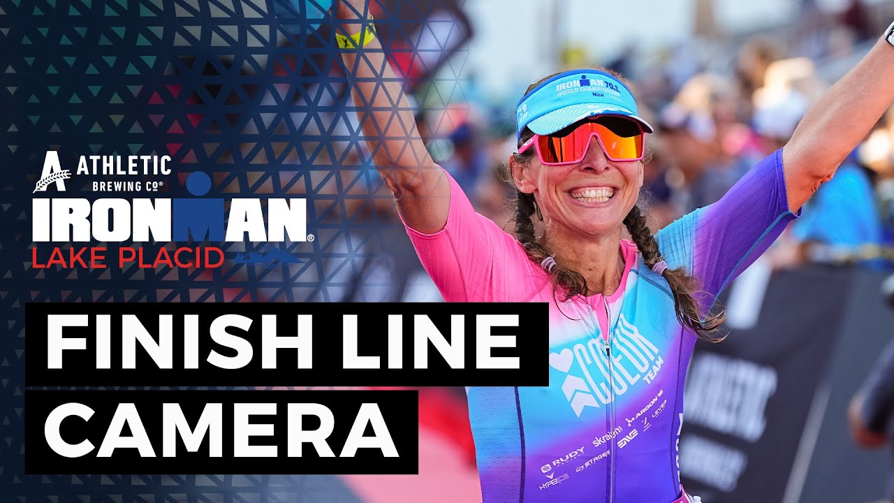 Age Group Finish Line Camera | 2025 Athletic Brewing IRONMAN Lake Placid