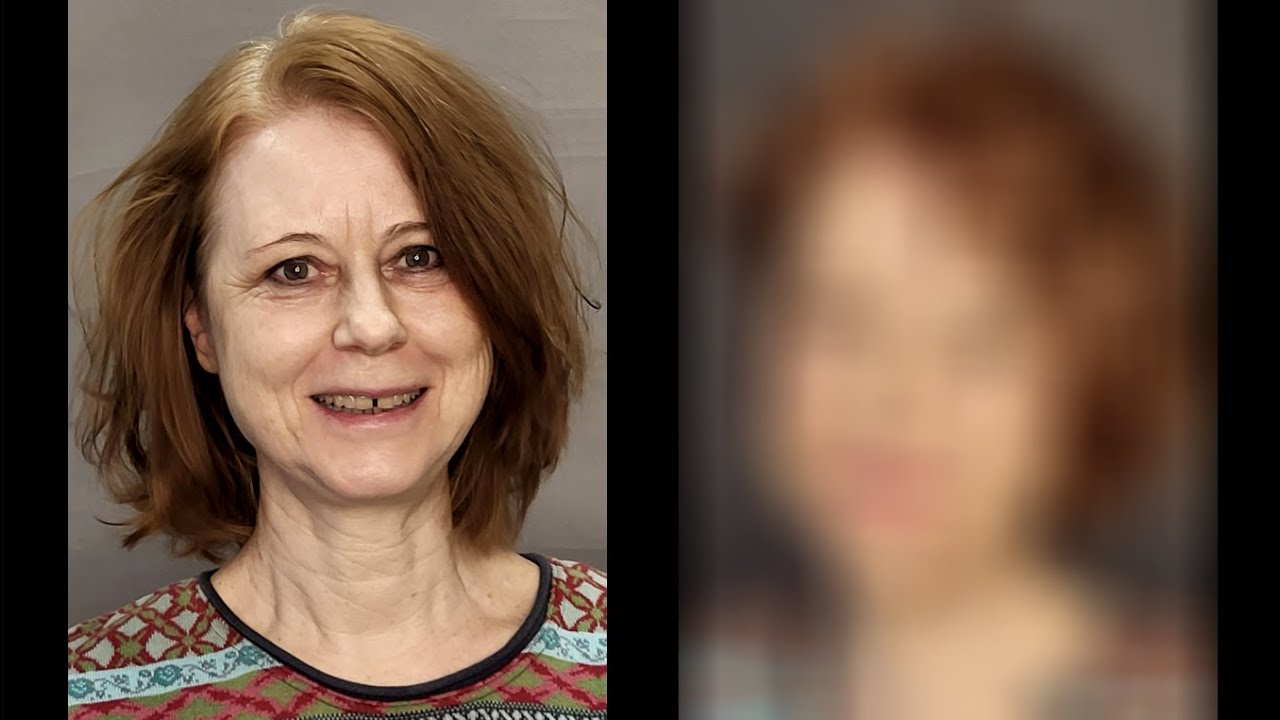 Metamorphose Petra (62) - Vorher-Nachher Video für Haare und Make-up
