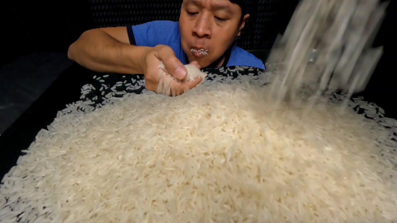 Suapan Bikin Ngiler‼️Makan Beras Thai Pakai Nampan Gurih Renyah  Nyuambleng 😋