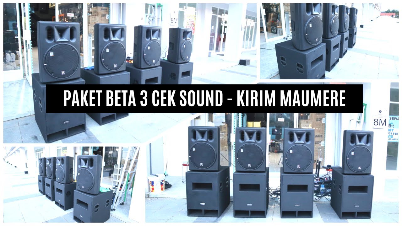 Review Speaker Aktif Beta3 | Lgsg Cek Di Lapangan | Paket b3
