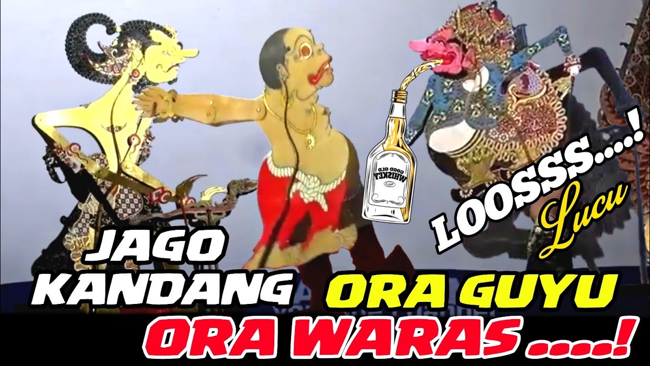 DERR...Bagong lucu jago kandang,ora guyu ora waras loosss lucu