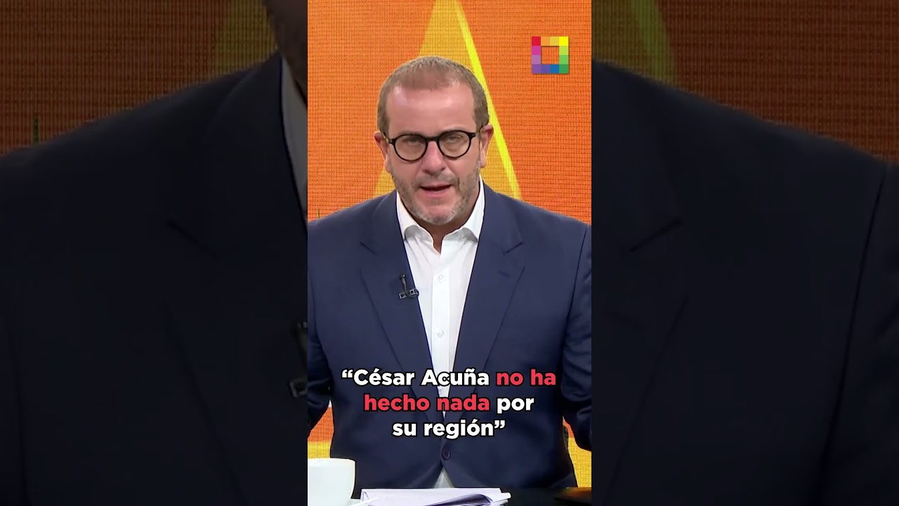 &ldquo;C&eacute;sar Acu&ntilde;a no ha hecho nada por su regi&oacute;n de La Libertad&rdquo; #AlD&iacute;aConWillax #C&eacute;sarAcu&ntilde;a
