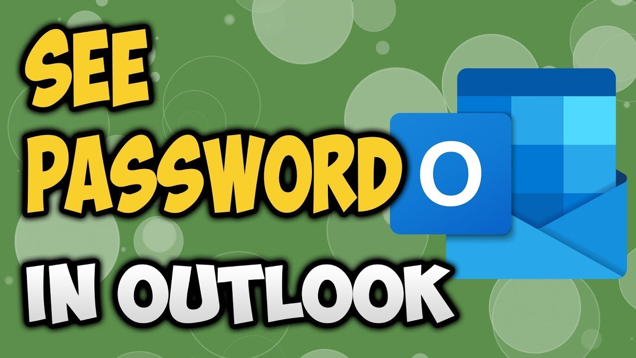 How to View Email Password in Outlook | Outlook Tutorial 2025
