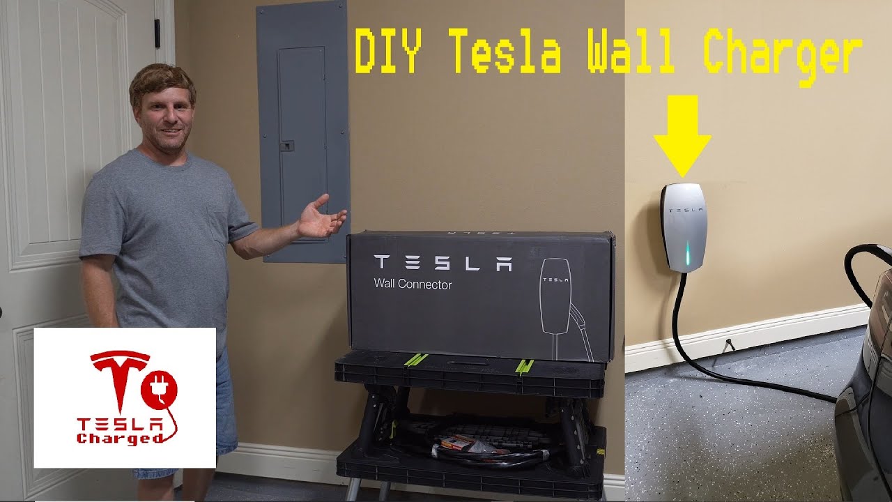 Tesla Wall Connector Charger - DIY Installation