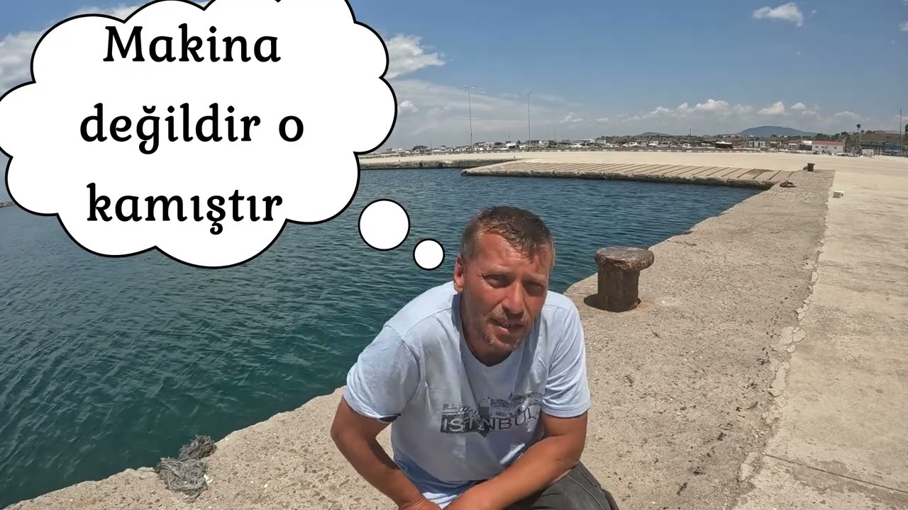Enez limanında balık avladık , Dünyayı ele geçirmeye çalışan uzaylı yaratık yakaladık .Part 1