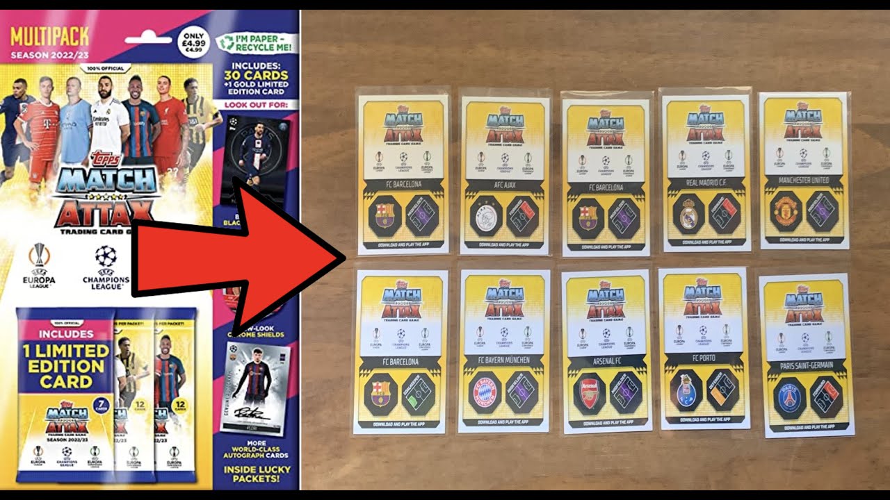MATCH ATTAX 22/23 ECO MULTIPACK OPENING