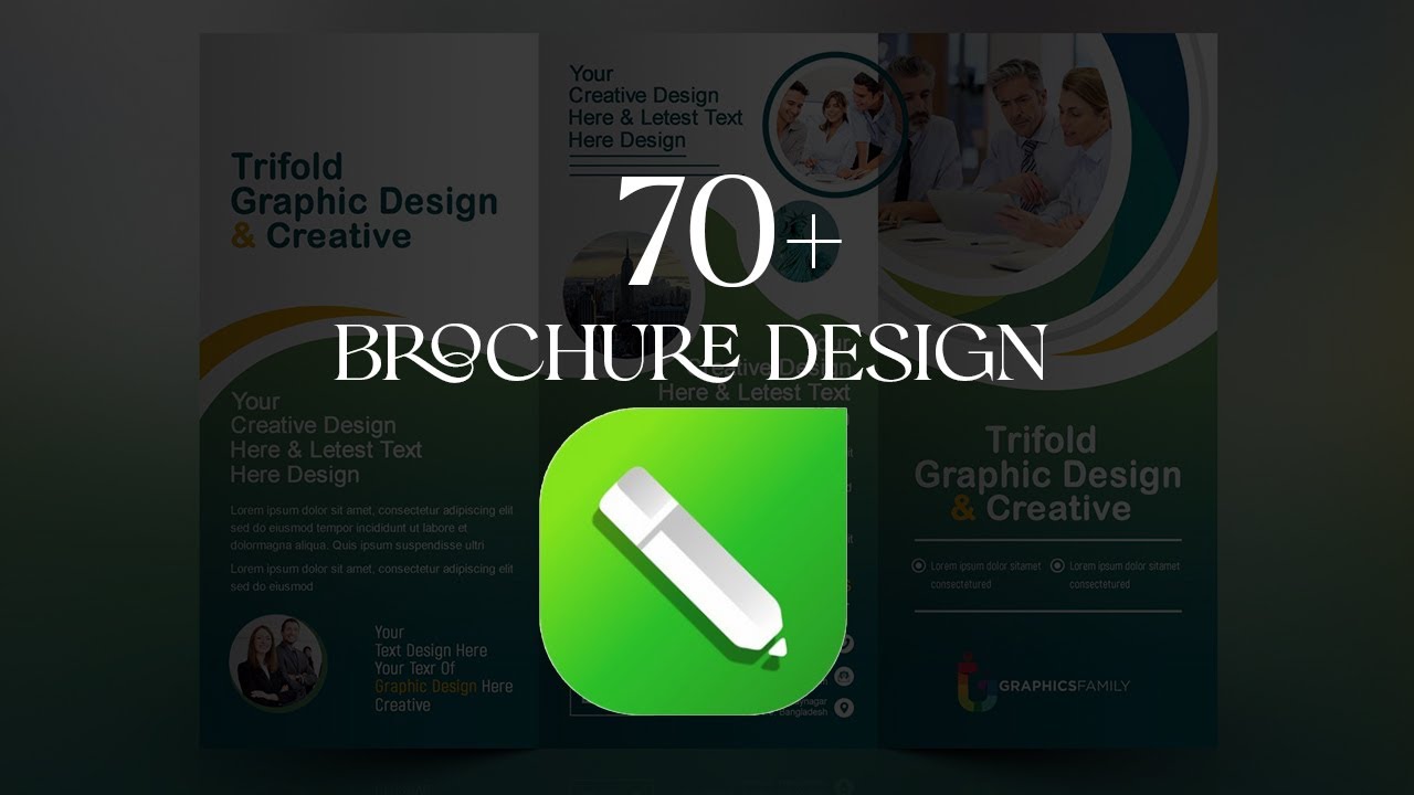 70+ Brochure Design Download For Corel Draw |English| |Core Drawl Tutorial|  |Sheri Sk|