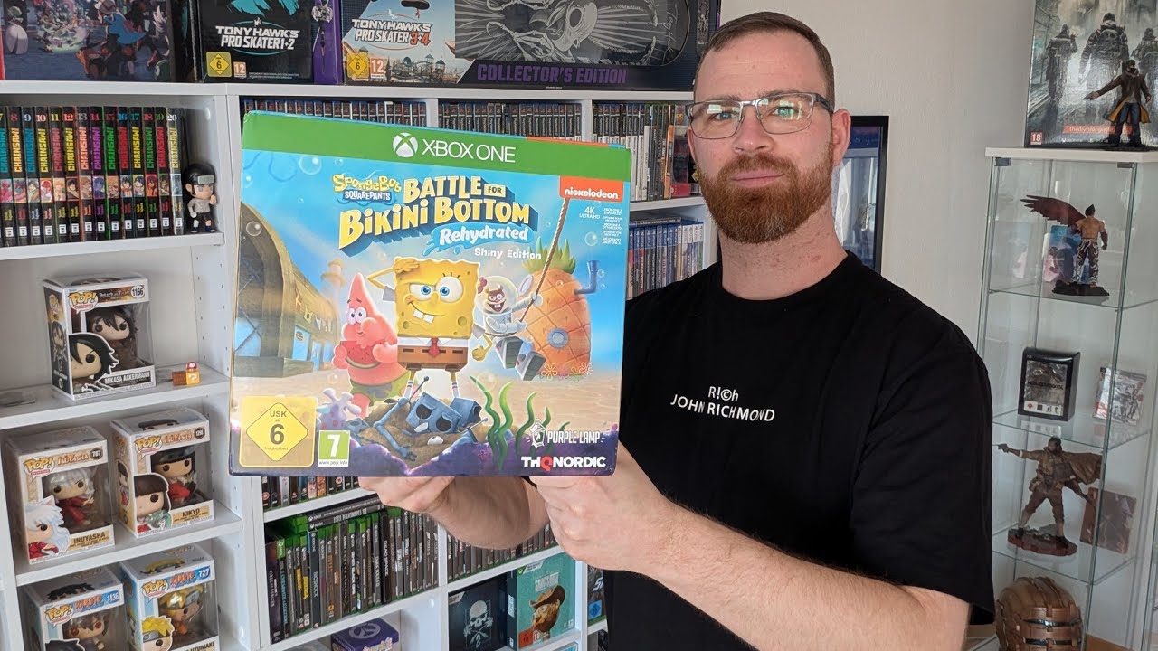 Ein echter Fan-Traum: SpongeBob Battle for Bikini Bottom Rehydrated Collectors Edition Unboxing 