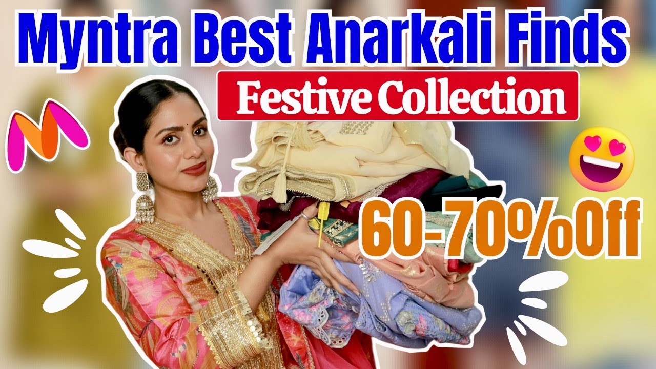 Myntra Anarkali Kurta Set Haul For Wedding 🥰 Trendy And Stylish Anarkali For Every Occasion🥰#myntra