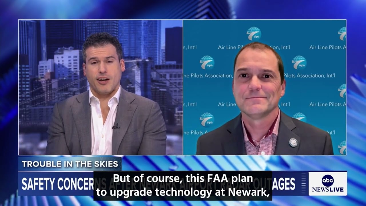 Captain Ambrosi Joins ABC News Live Weekend to Discuss ATC Modernization