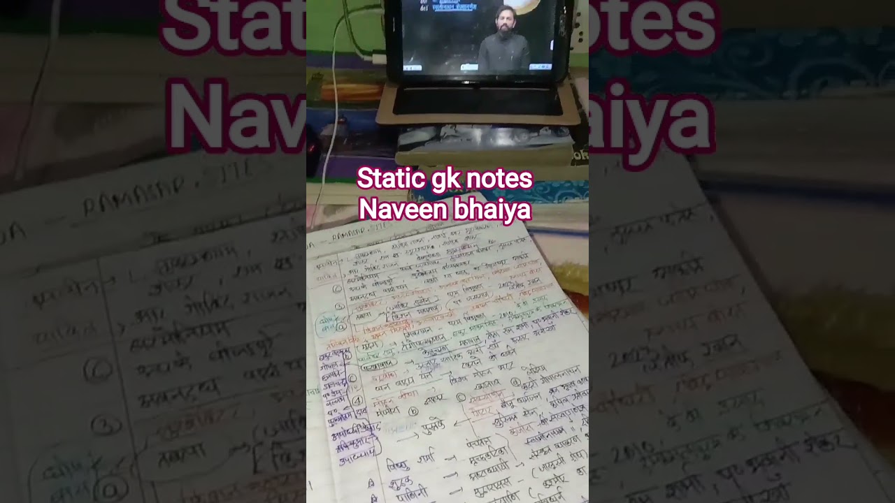 Naveen sir static gk notes 