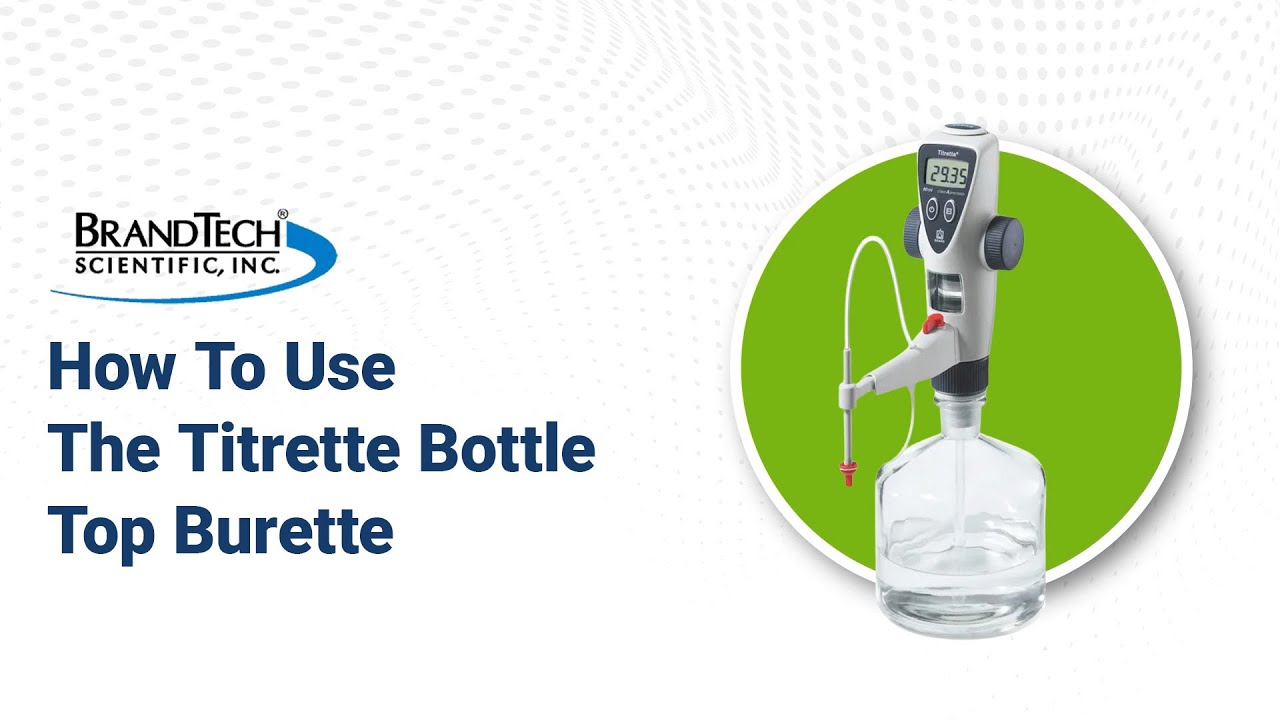 BrandTech Scientific Titrette Bottle Top Burette