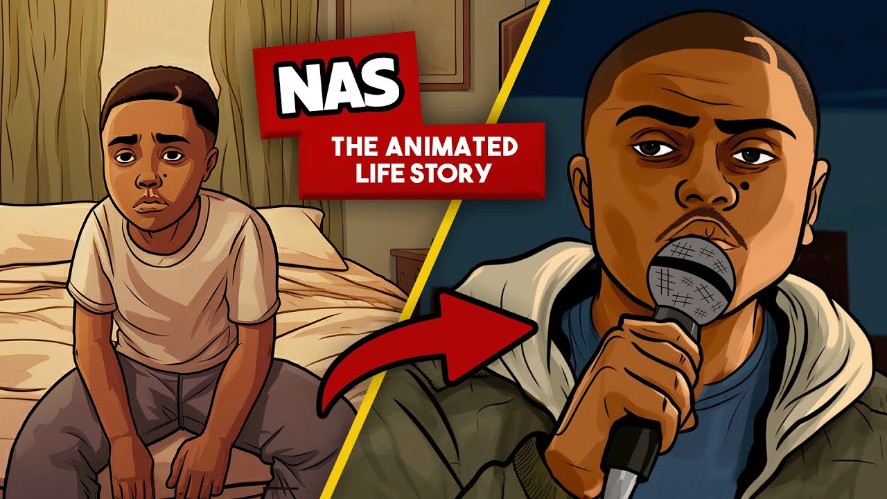 Nas - The Animated Life Story (Childhood, Illmatic, Dr. Dre, + more!)