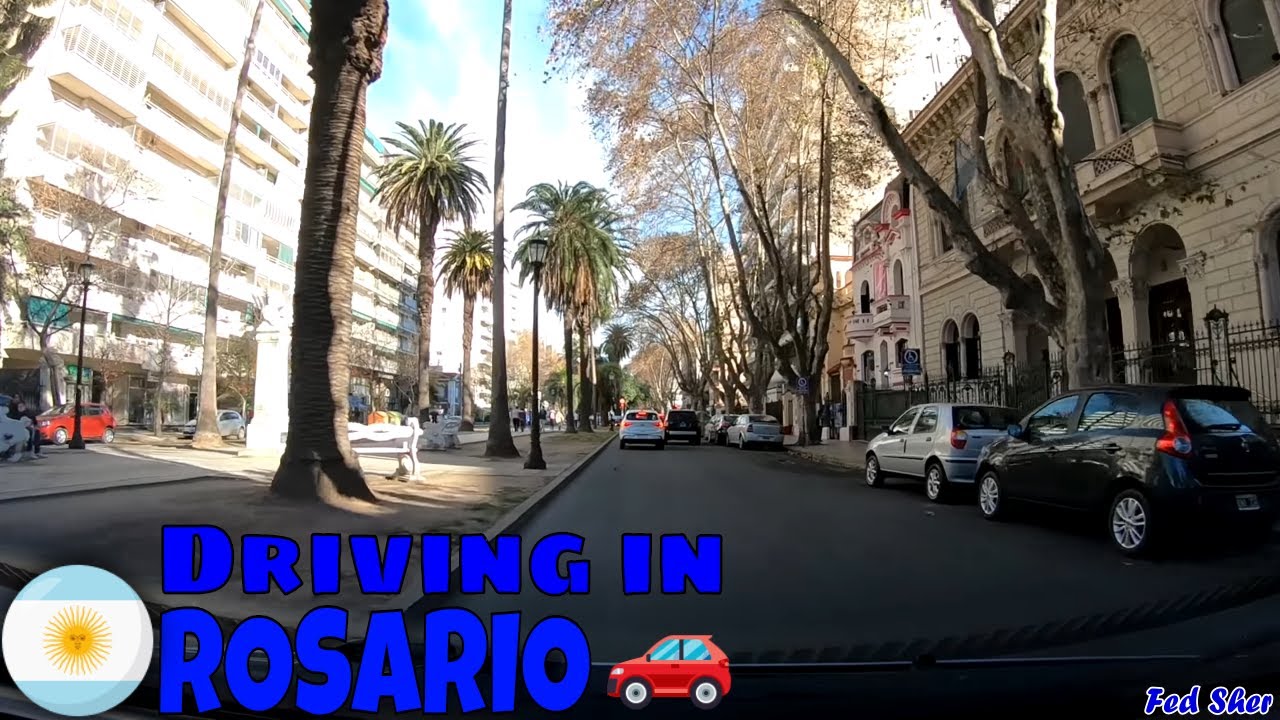 Driving in Rosario (Fisherton → Centro)