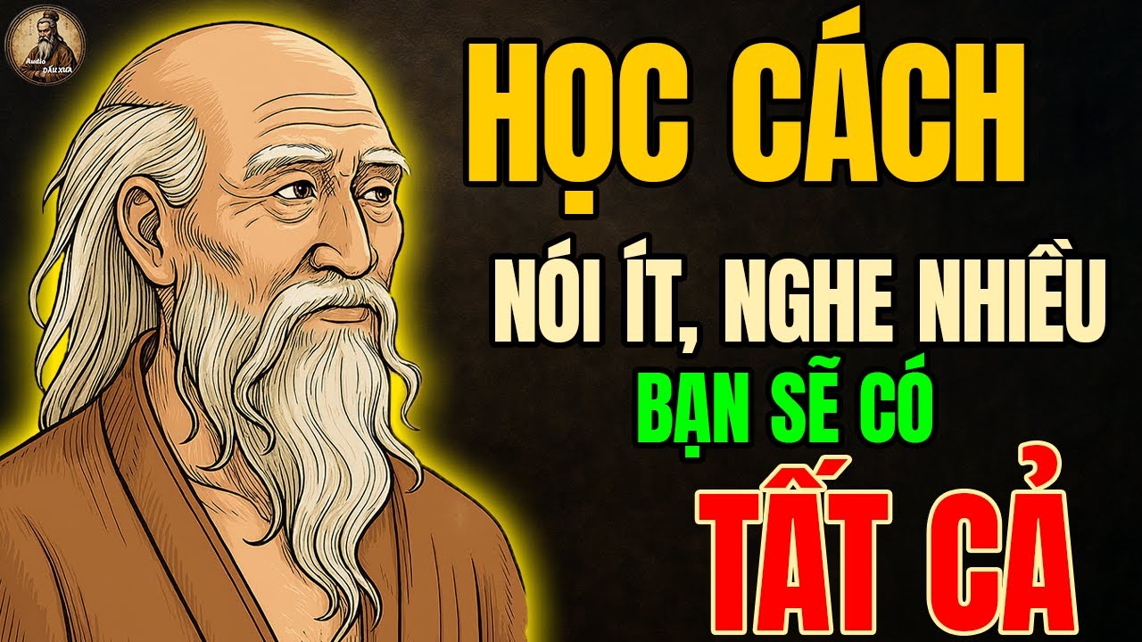 Cổ Nh&acirc;n dạy : Học C&aacute;ch N&oacute;i &Iacute;t Lại, Lắng Nghe Nhiều Hơn | Triết l&yacute; cổ nh&acirc;n
