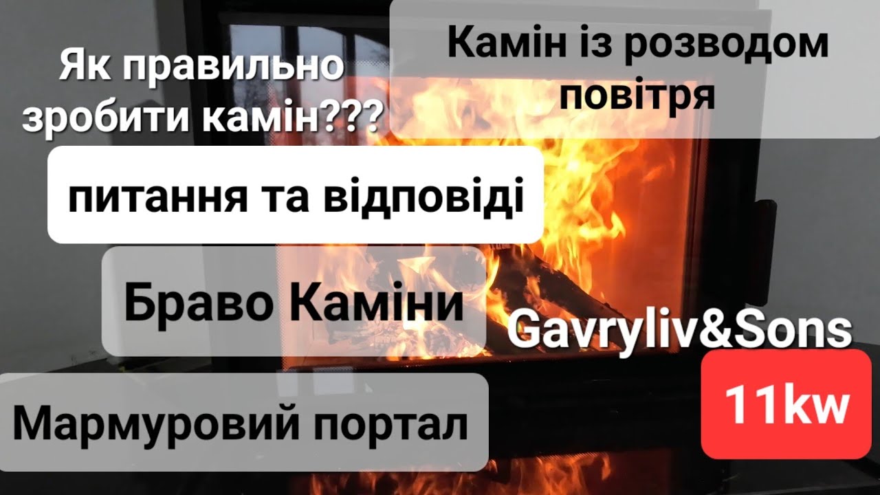 Камін своїми руками від а до я.Відповіді на питання.Топка Gavryliv&Sons 70x52.Як  змонтувати камін?