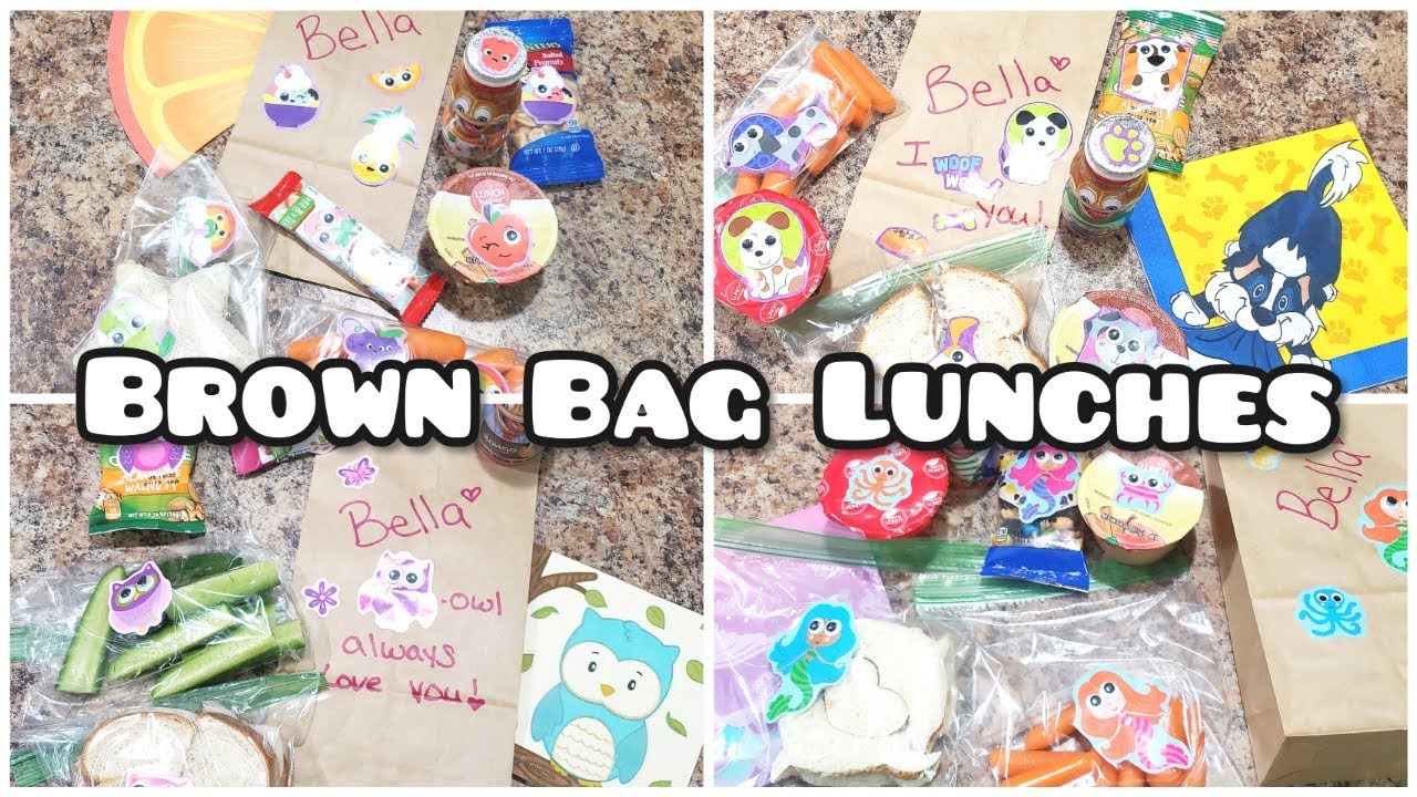 Field trip lunches - Brown bag lunches - Bella Boo's Lunches week 13