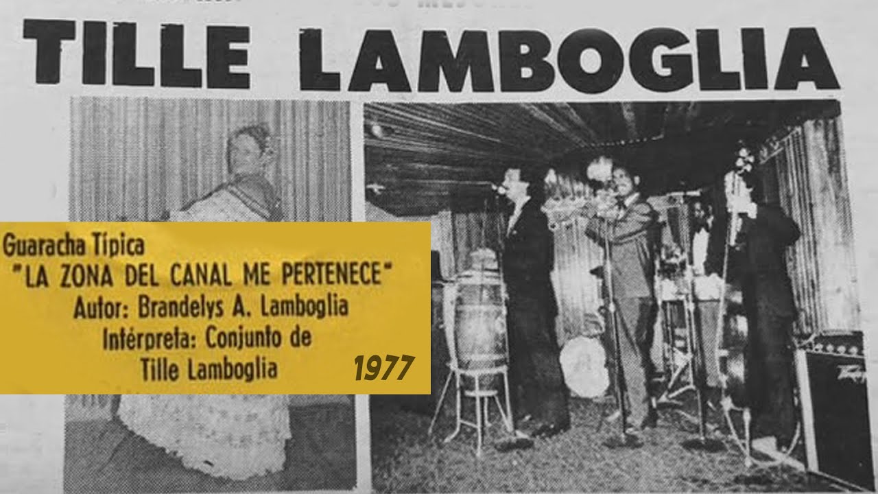 LA ZONA DEL CANAL ME PERTENECE  1977  (TILLE LAMBOGLIA)