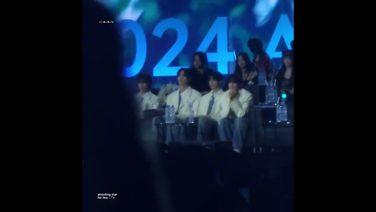 241227 TWS (투어스) reaction to NCT WISH (엔씨티위시) Steady + WISH @ AAA2024