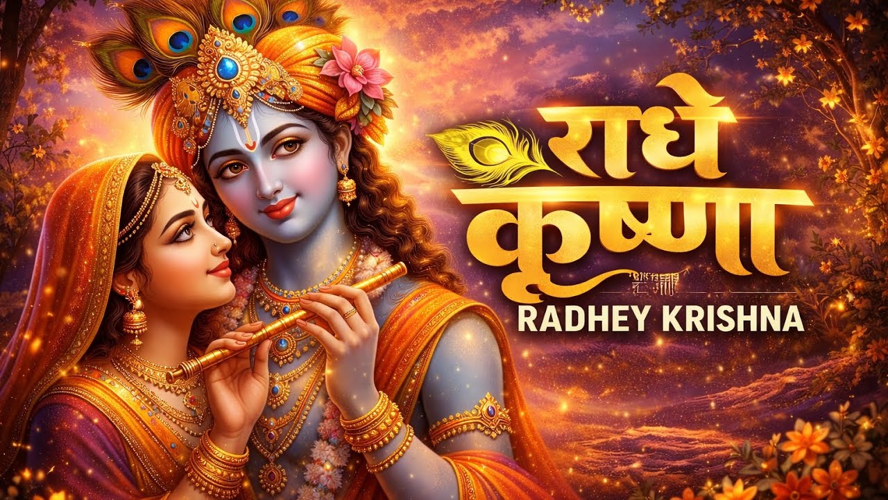 Radhey Krishna 🙏 | राधे कृष्णा | Most Beautiful Krishna Bhajan | Divine Love Song