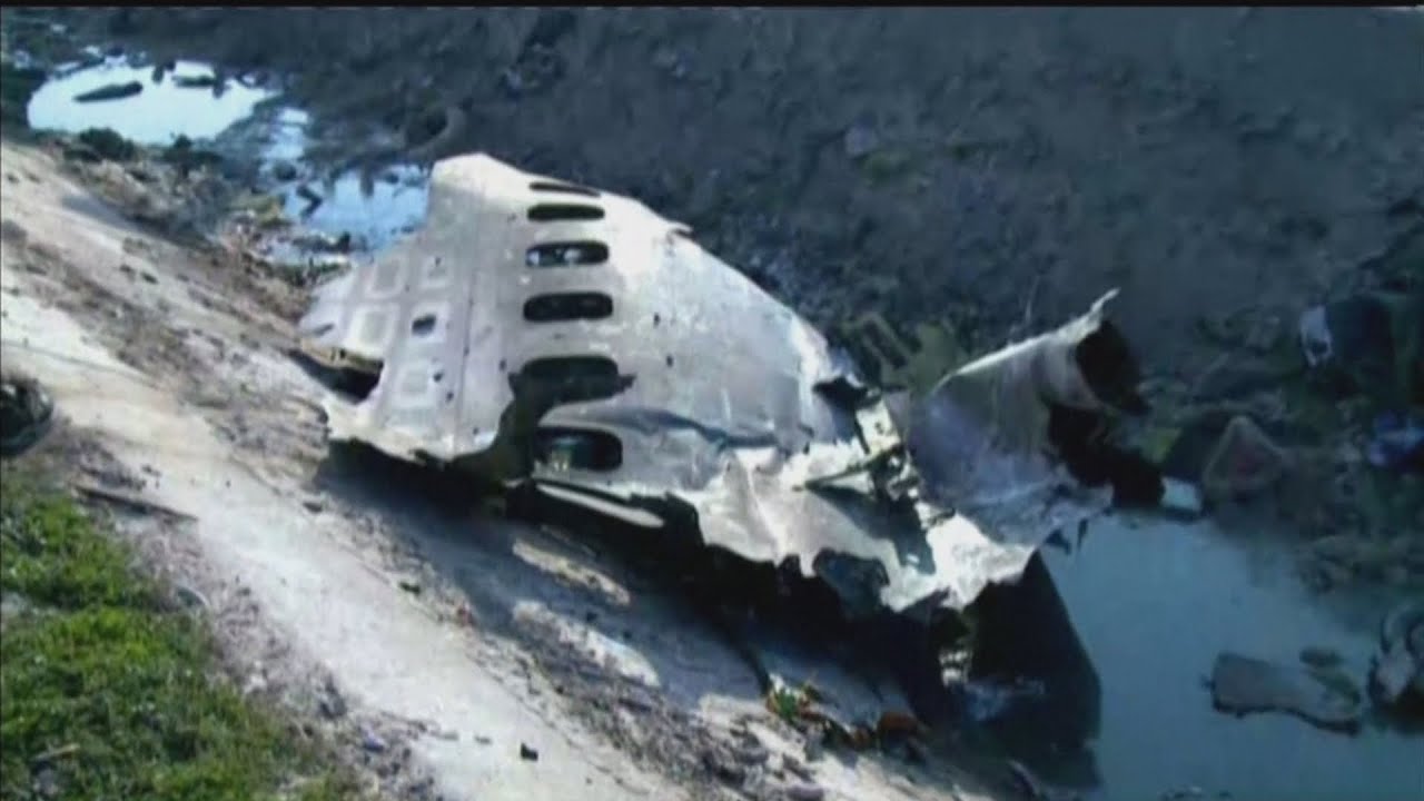 Iran's initial report says Flight 752 was on fire before crash
