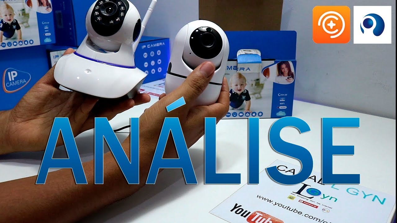 ANÁLISE/REVIEW DA CÂMERA IP WIFI XP 968 YCC365 E EYEPLUS APP